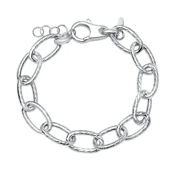 Sterling Silver Braided Bracelet Rasmussen Diamonds Mount Pleasant, WI
