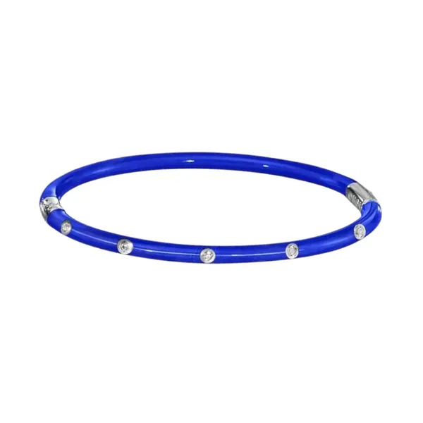 Soho Blue Enamel Bracelet Rasmussen Diamonds Mount Pleasant, WI