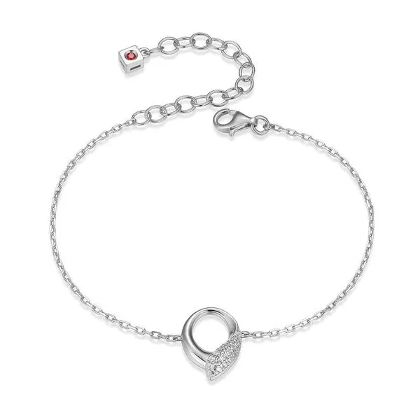 Sterling Silver White CZ Bracelet