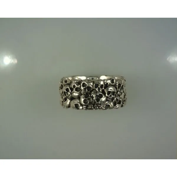 Sterling Silver skull design ring  Rasmussen Diamonds Mount Pleasant, WI