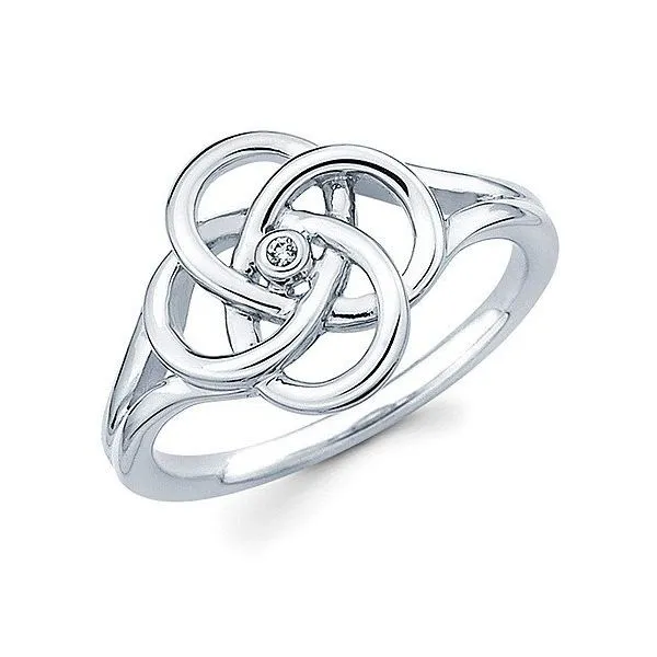 Sterling Silver Diamond Ring Rasmussen Diamonds Mount Pleasant, WI