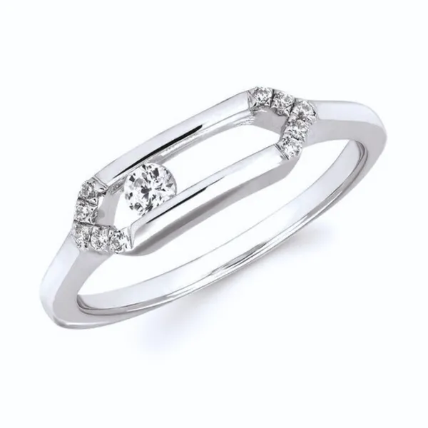 0.14 CT Sliding Diamond Open Ring similar item image