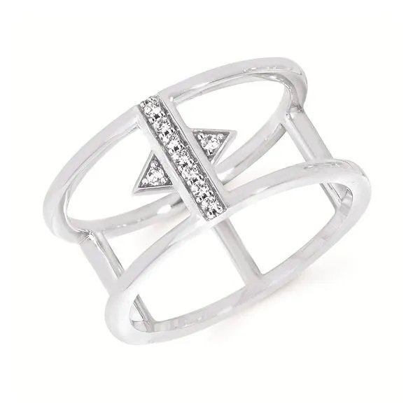 Wide Double Diamond Ring Rasmussen Diamonds Mount Pleasant, WI