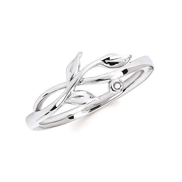 Sterling Silver Branch Leaf Ring Rasmussen Diamonds Mount Pleasant, WI