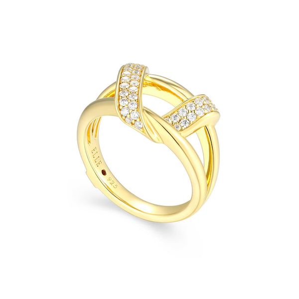 Yellow Gold Plated Ring Rasmussen Diamonds Mount Pleasant, WI