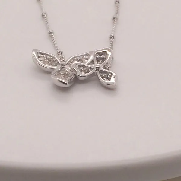 Blossom petal White Topaz necklace  Rasmussen Diamonds Mount Pleasant, WI