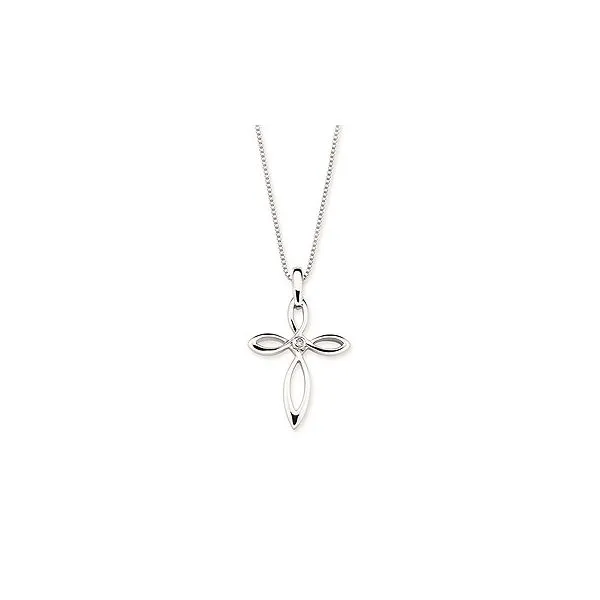 Sterling Silver Diamond Pendant Rasmussen Diamonds Mount Pleasant, WI