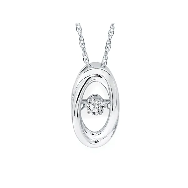 Sterling Silver Diamond Pendant Rasmussen Diamonds Mount Pleasant, WI