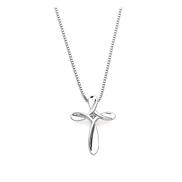 Sterling Silver Diamond Pendant Rasmussen Diamonds Mount Pleasant, WI