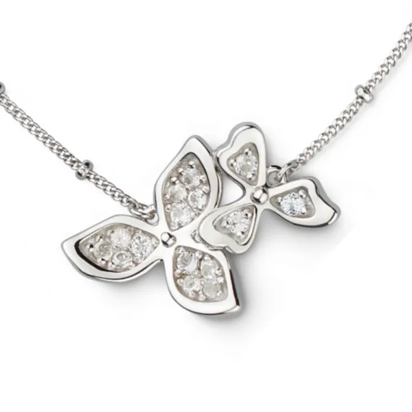 Kit Heath Sterling Silver Blossom Necklace Rasmussen Diamonds Mount Pleasant, WI