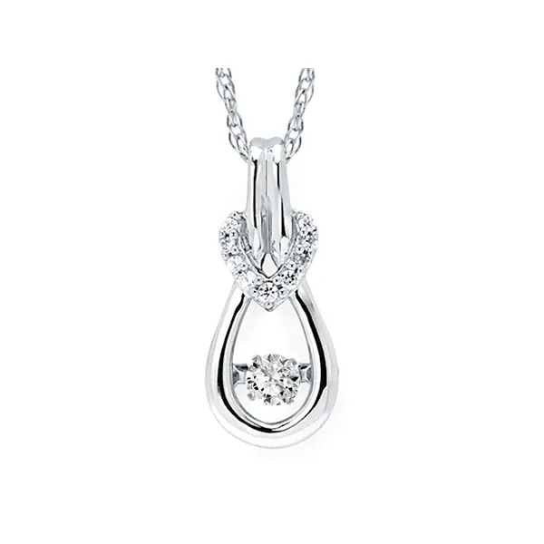 Sterling Silver Diamond Pendant Rasmussen Diamonds Mount Pleasant, WI