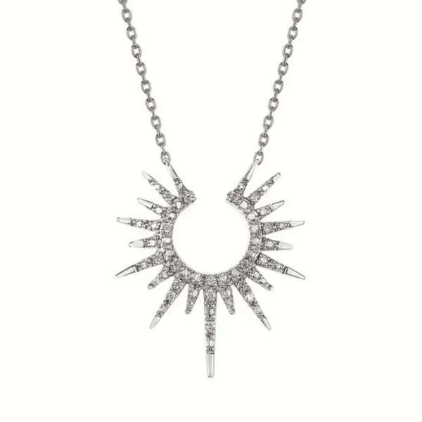0.06 CT Diamond Sunshine Pendant Rasmussen Diamonds Mount Pleasant, WI
