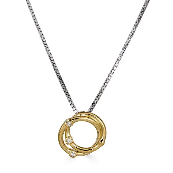 Sterling Silver Diamond Pendant similar item image