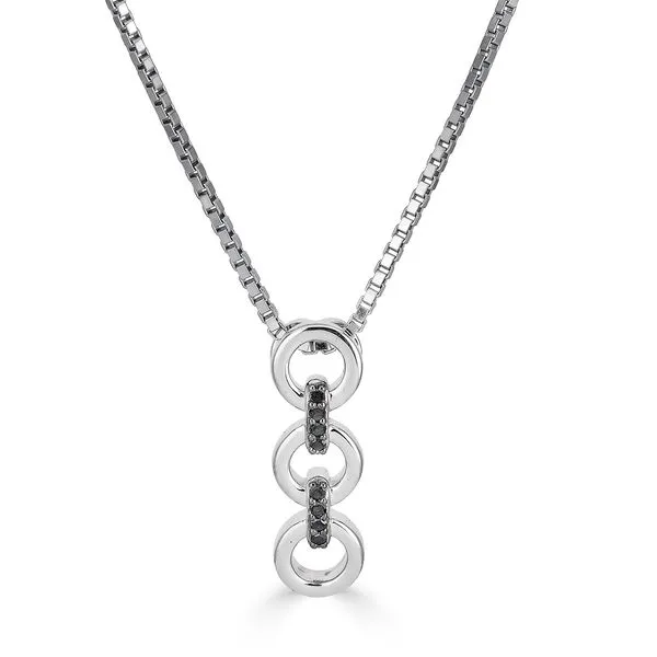 Sterling Silver Blue Diamond Pendant Rasmussen Diamonds Mount Pleasant, WI