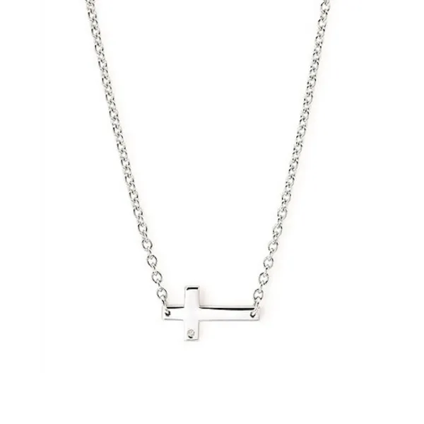 0.01 CT Diamond Cross Pendant Rasmussen Diamonds Mount Pleasant, WI