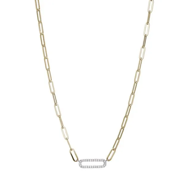Sterling Silver Paperclip Chain Necklace Rasmussen Diamonds Mount Pleasant, WI