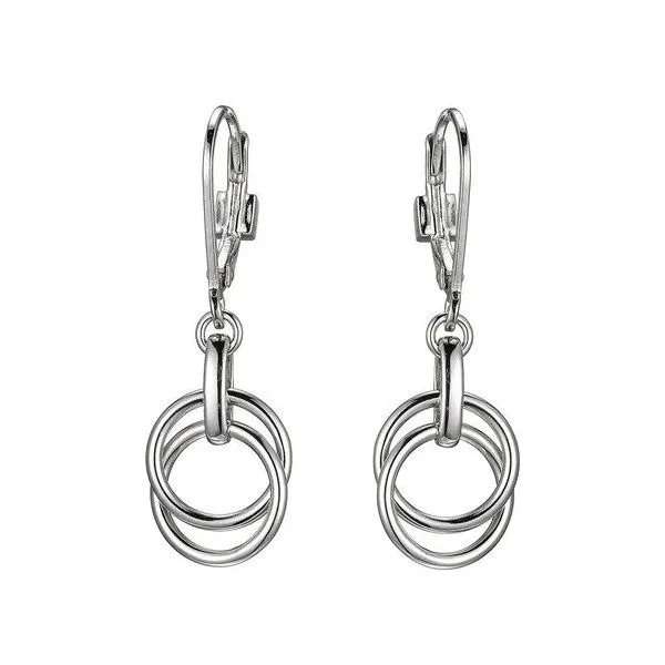 Elle Sterling Silver Earrings Rasmussen Diamonds Mount Pleasant, WI