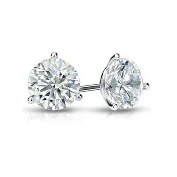 1 1/2 CT Diamond Stud Earrings Rasmussen Diamonds Mount Pleasant, WI
