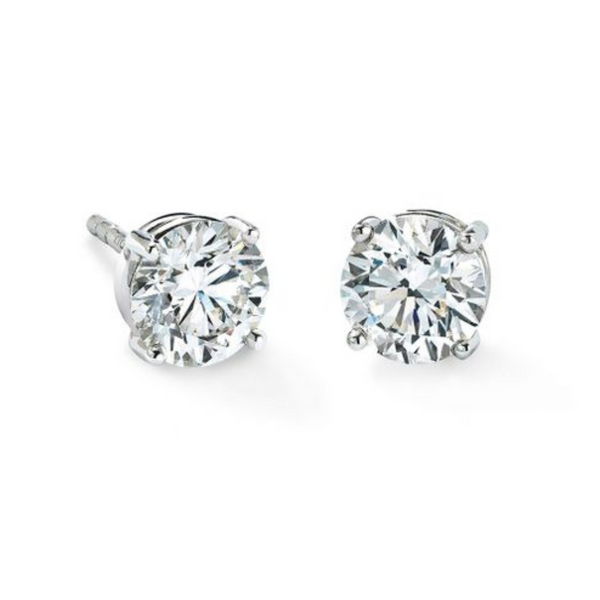 1.25 CT Diamond Stud Earrings Rasmussen Diamonds Mount Pleasant, WI