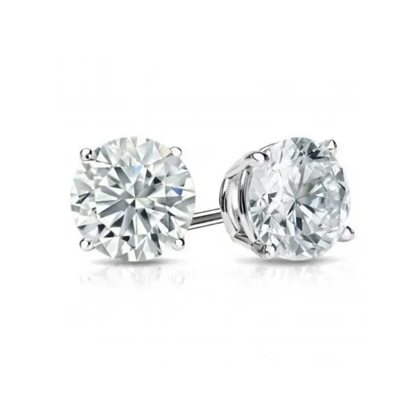 1/2 CT Diamond Stud Earrings Rasmussen Diamonds Mount Pleasant, WI