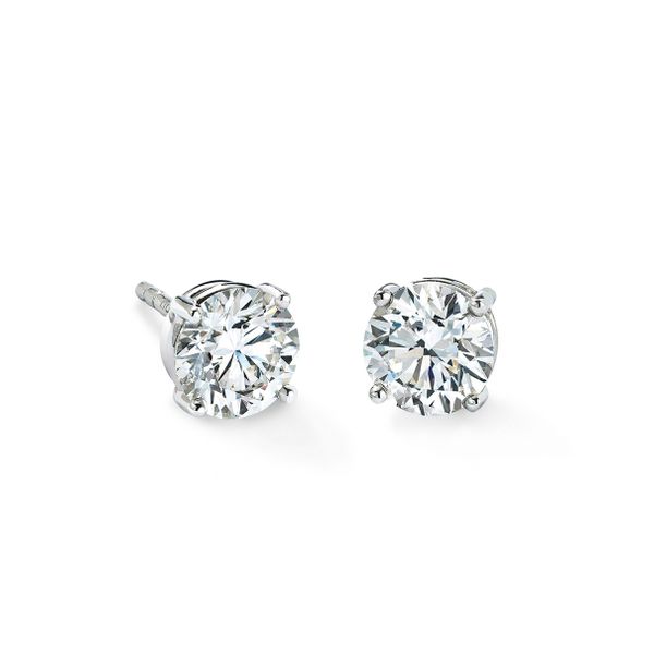 .99 CT Diamond Stud Earrings Rasmussen Diamonds Mount Pleasant, WI