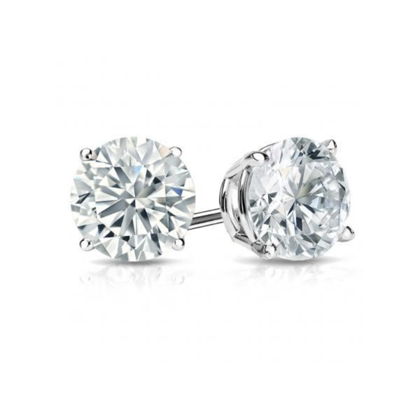 1.25 CT Diamond Stud Earrings Rasmussen Diamonds Mount Pleasant, WI