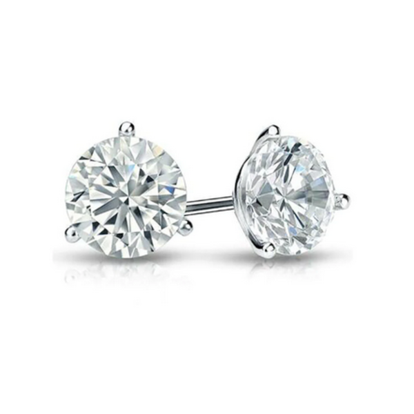 1/2 CT Diamond Stud Earrings Rasmussen Diamonds Mount Pleasant, WI