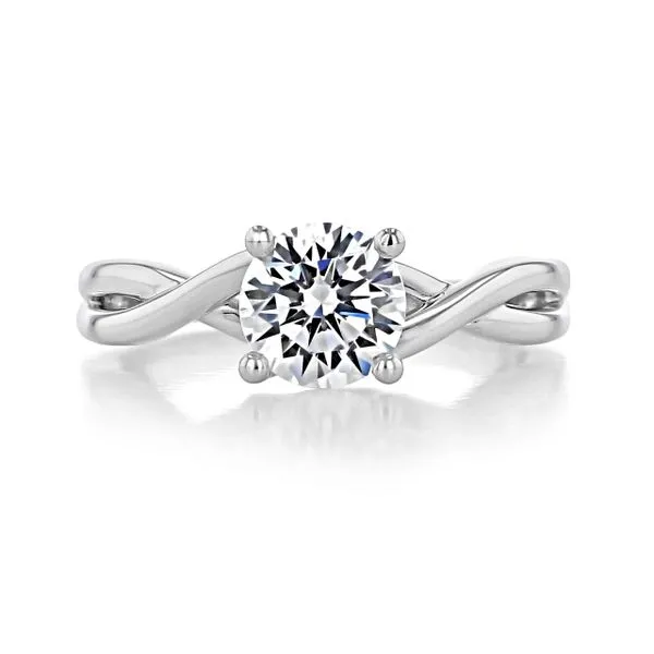 Gabriel & Co. White Gold Diamond Ring Rasmussen Diamonds Mount Pleasant, WI