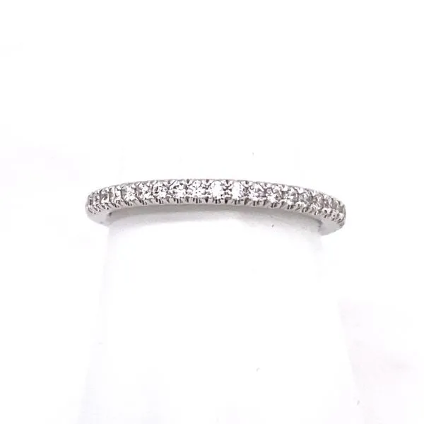 Gabriel & Co matching diamond wedding band Rasmussen Diamonds Mount Pleasant, WI