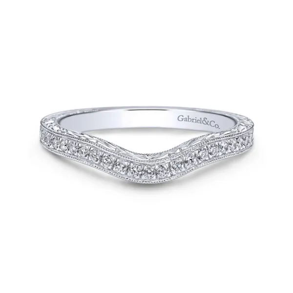 Gabriel and Co. 0.22 CT Diamond Wedding Band Rasmussen Diamonds Mount Pleasant, WI