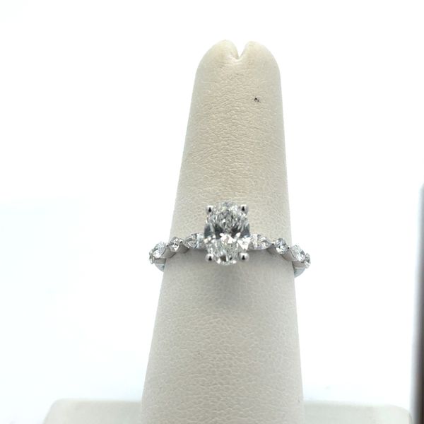 Oval Lab Grown Engagement Rings Rasmussen Jewelers Spanish Fork, UT