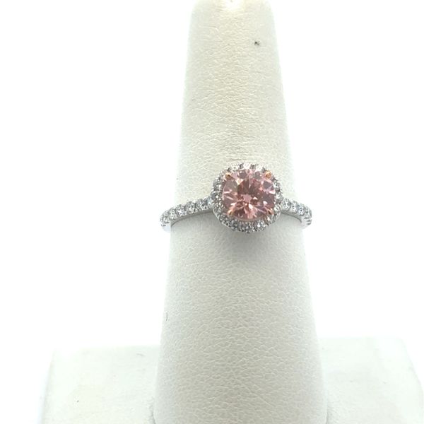 Lab Round Pink Fashion Ring Rasmussen Jewelers Spanish Fork, UT