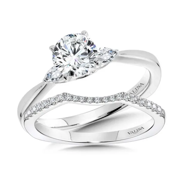 White Gold Three Stone Ring Image 3 Rasmussen Jewelers Spanish Fork, UT