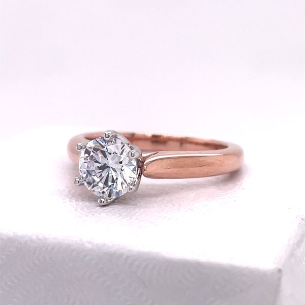 Rose Gold Engagement Ring Rasmussen Jewelers Spanish Fork, UT