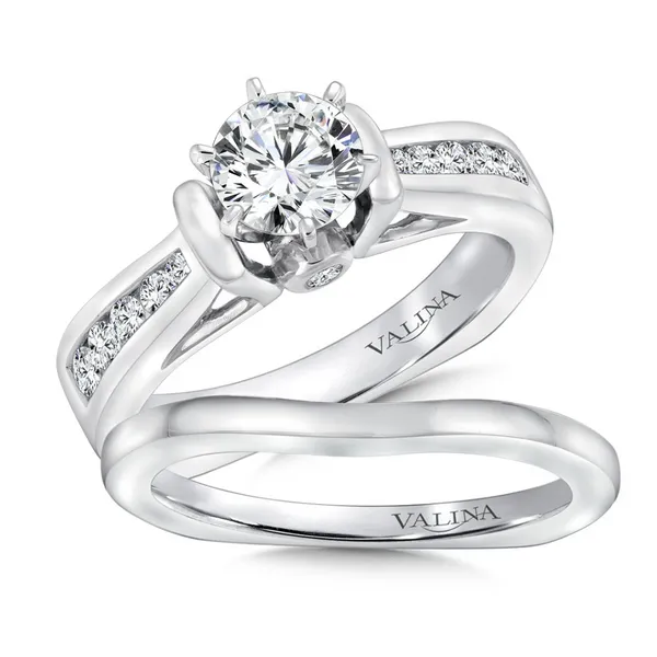 White Gold Channel Set Ring Image 3 Rasmussen Jewelers Spanish Fork, UT