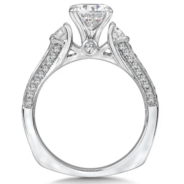 White Gold Engagement Ring Image 2 Rasmussen Jewelers Spanish Fork, UT
