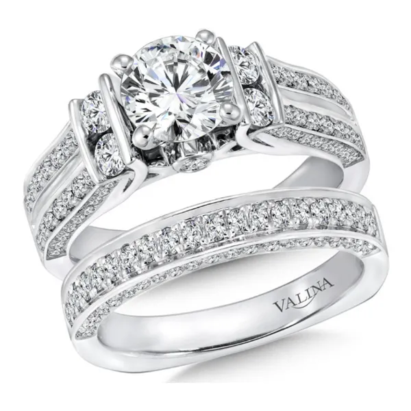 White Gold Engagement Ring Image 3 Rasmussen Jewelers Spanish Fork, UT