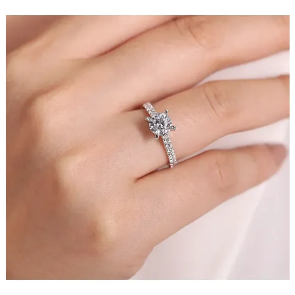 Timeless White Gold Ring Image 3 Rasmussen Jewelers Spanish Fork, UT