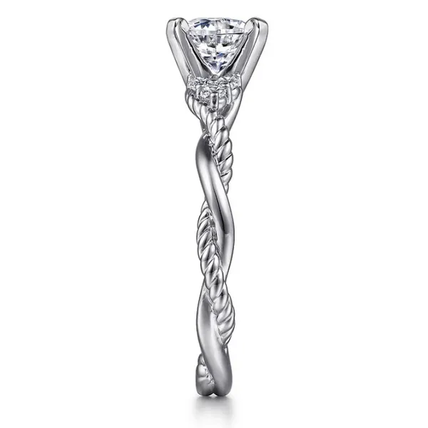 White Gold Engagement Ring Image 4 Rasmussen Jewelers Spanish Fork, UT