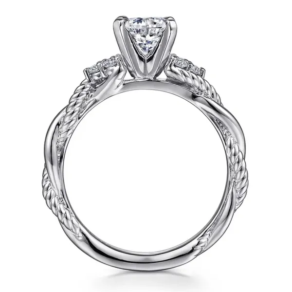 White Gold Engagement Ring Image 5 Rasmussen Jewelers Spanish Fork, UT