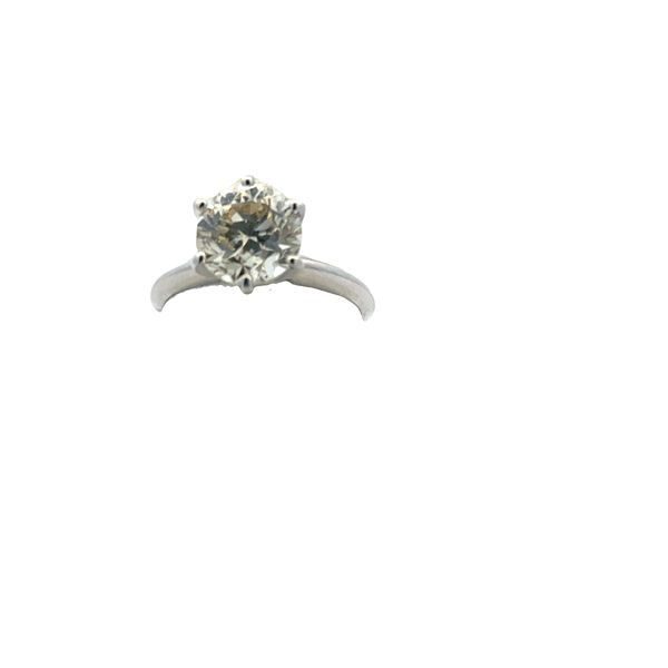 Natural Round Engagement Ring Rasmussen Jewelers Spanish Fork, UT