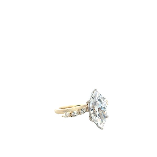 Marquise with Marquise Diamond Side Ring Rasmussen Jewelers Spanish Fork, UT