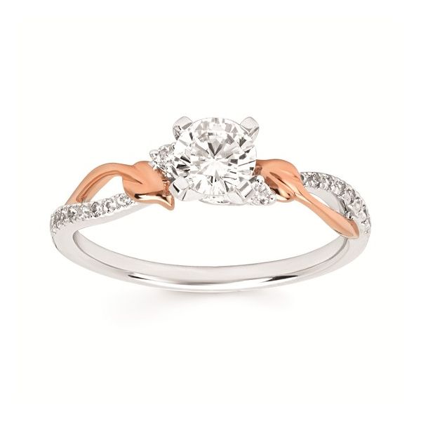 Round Center Engagement Ring Rasmussen Jewelers Spanish Fork, UT