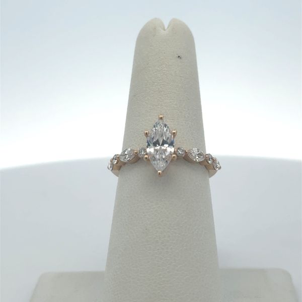 Marquise With Flosting Diamonds OnThe Band Rasmussen Jewelers Spanish Fork, UT