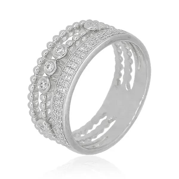 Signature Pavé 5-Stack Ring Rasmussen Jewelers Spanish Fork, UT