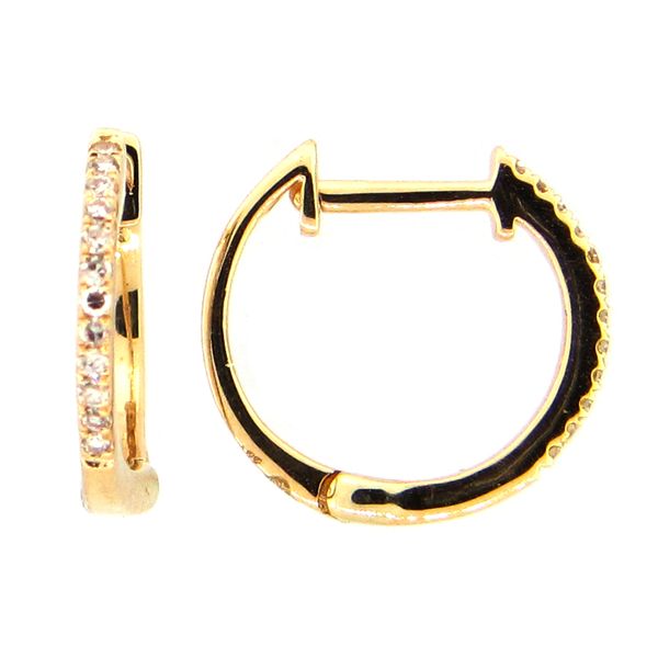 Small Diamond Huggy Earring Rasmussen Jewelers Spanish Fork, UT