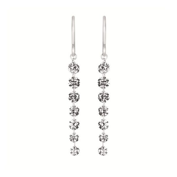 LAB Graduated Diamond Earrings Rasmussen Jewelers Spanish Fork, UT