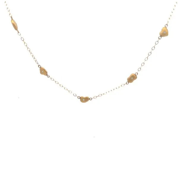 Beautiful Diamond Pebble Station Necklace Rasmussen Jewelers Spanish Fork, UT