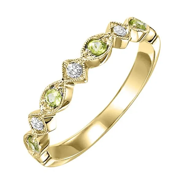 Peridot and Diamond Ring Rasmussen Jewelers Spanish Fork, UT