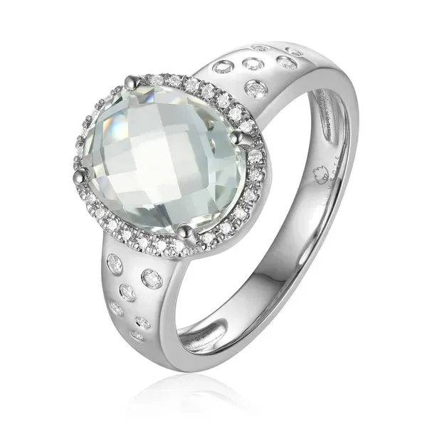 Statement Green Amathyst Ring Rasmussen Jewelers Spanish Fork, UT
